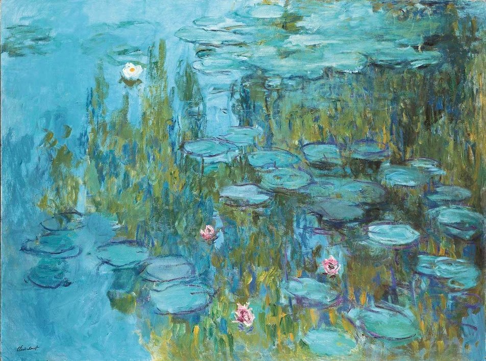 Monet, sob o signo da água