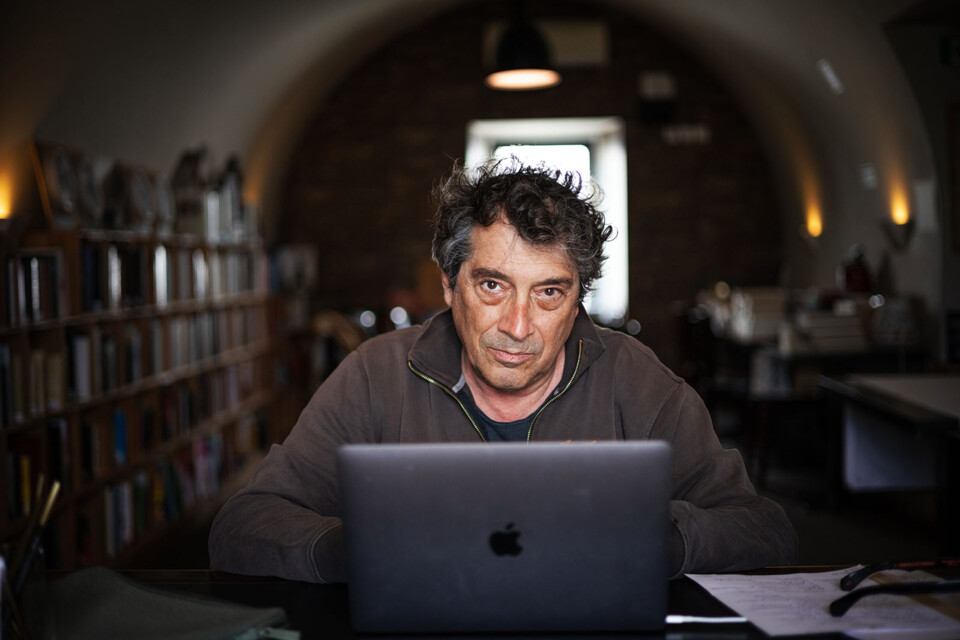 Sandro Veronesi: “não entendo como os meus colegas escritores conseguem escrever um romance sem ter estudado arquitetura.”
